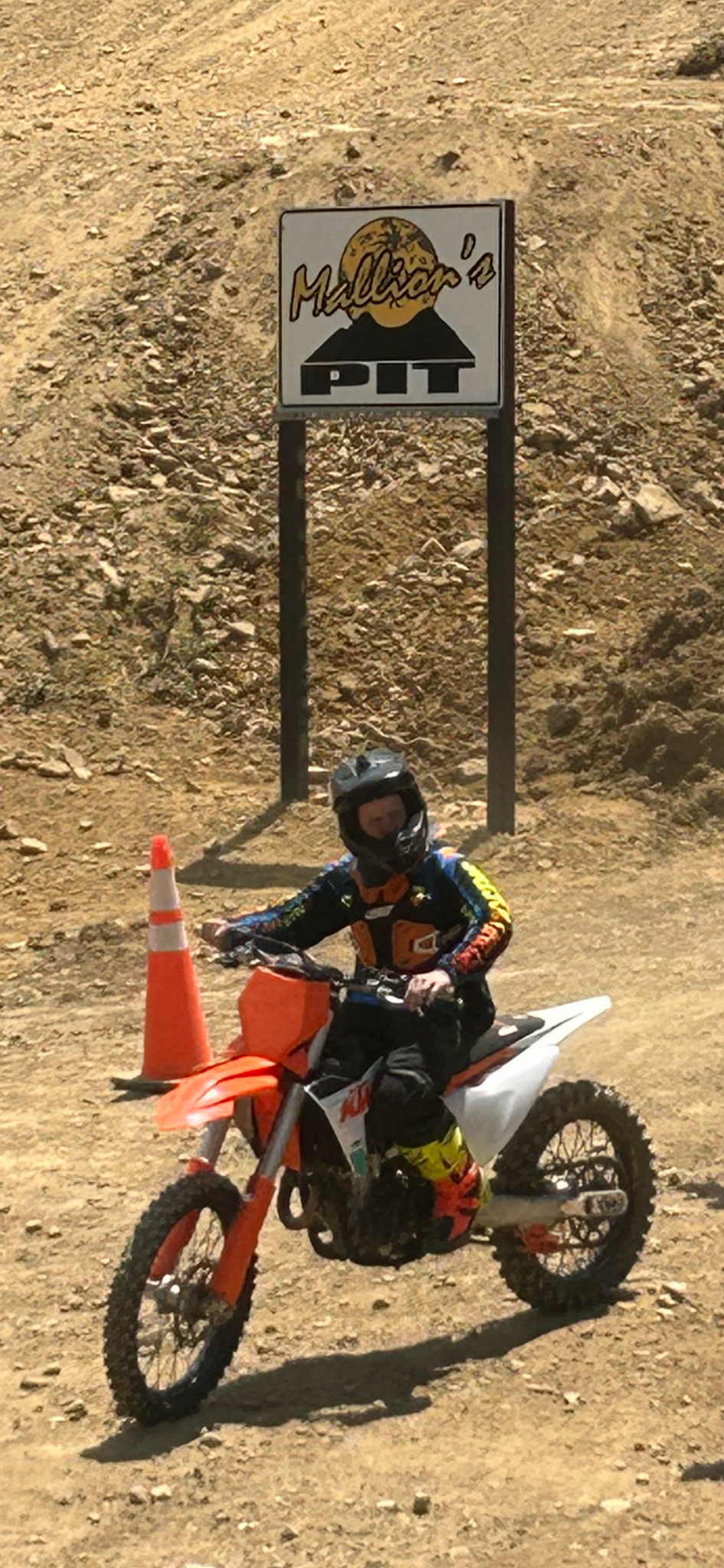 Racer near Million's Pit